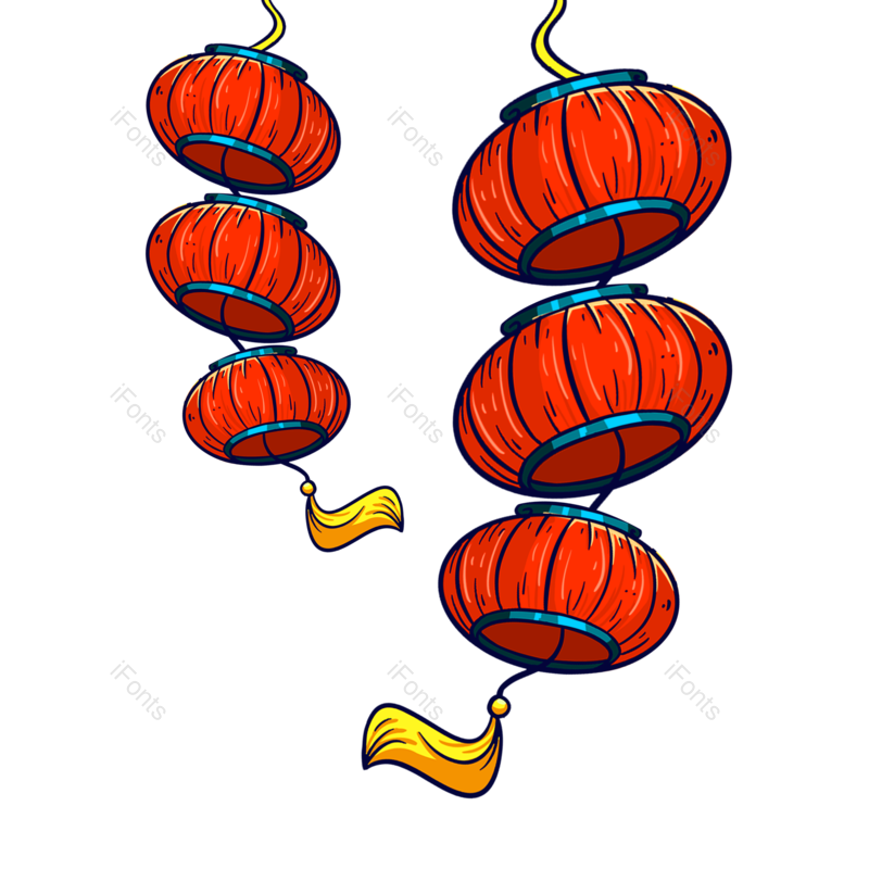 灯笼素材图片,灯笼元素,PNG,免抠素材